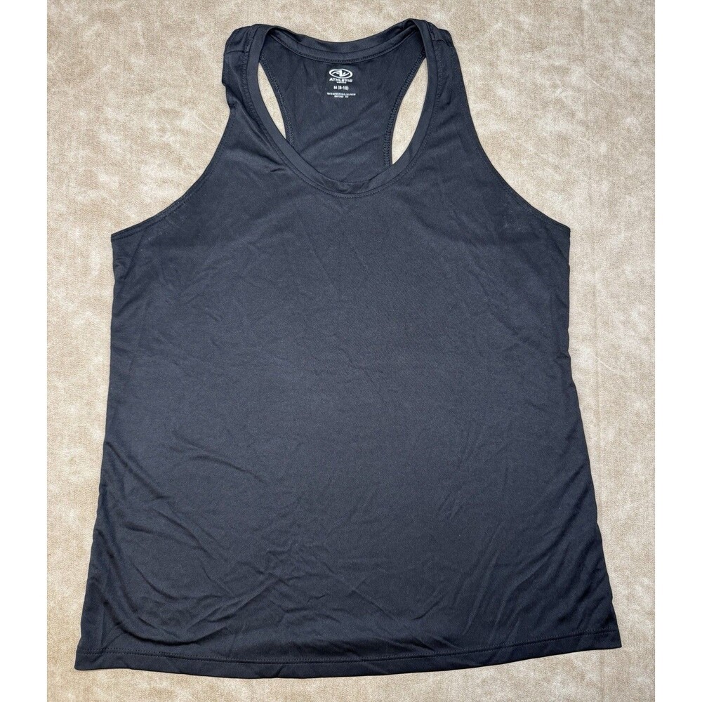 Athletic Works Knit Tunic Tank Top Women's Size MEDIUM Sleeveless Black